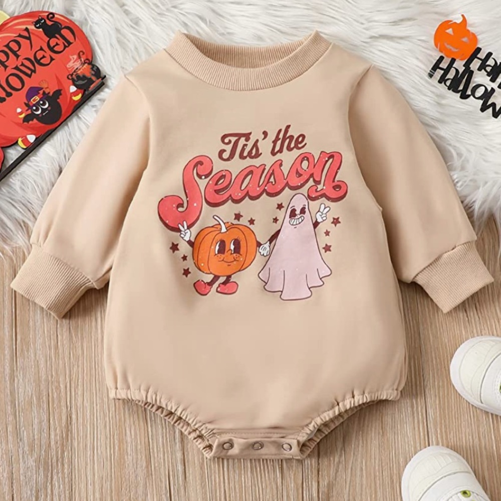 New! Romper Bubble for baby Halloween NWT Spooky Season